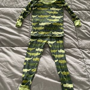 Little Sleepies Gator print